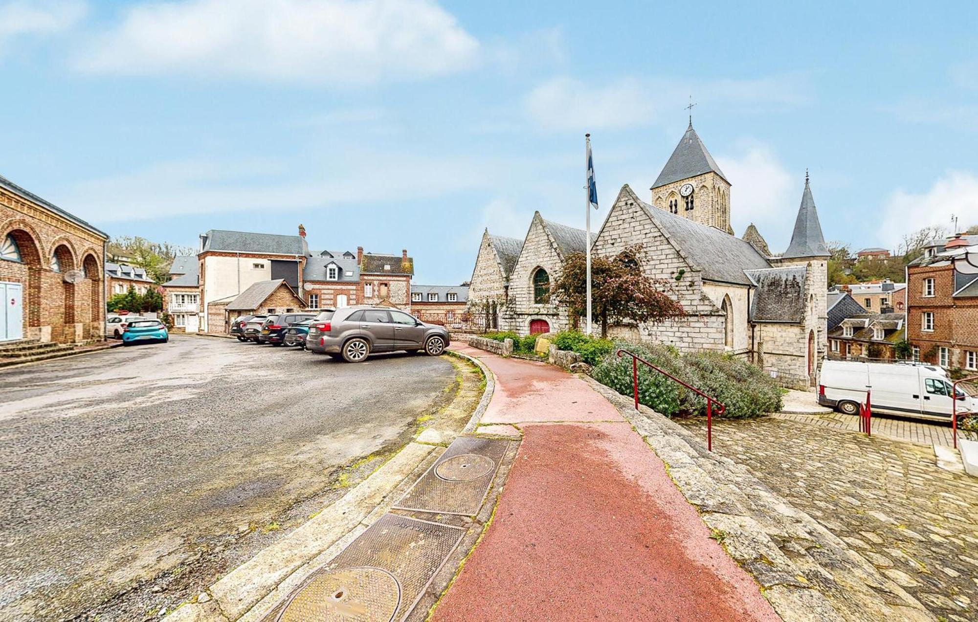 Appartement Hotel De France Veules-les-Roses Luaran gambar